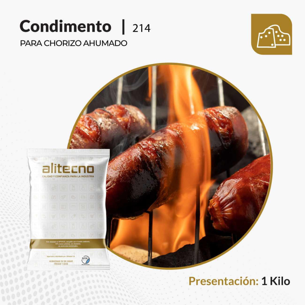 Mezcla para dar sabor a chorizo ahumado x 1 kilo