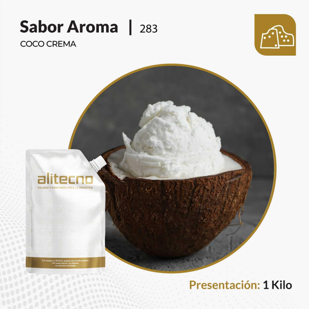 Sabor aroma Coco Crema x 1 kilo