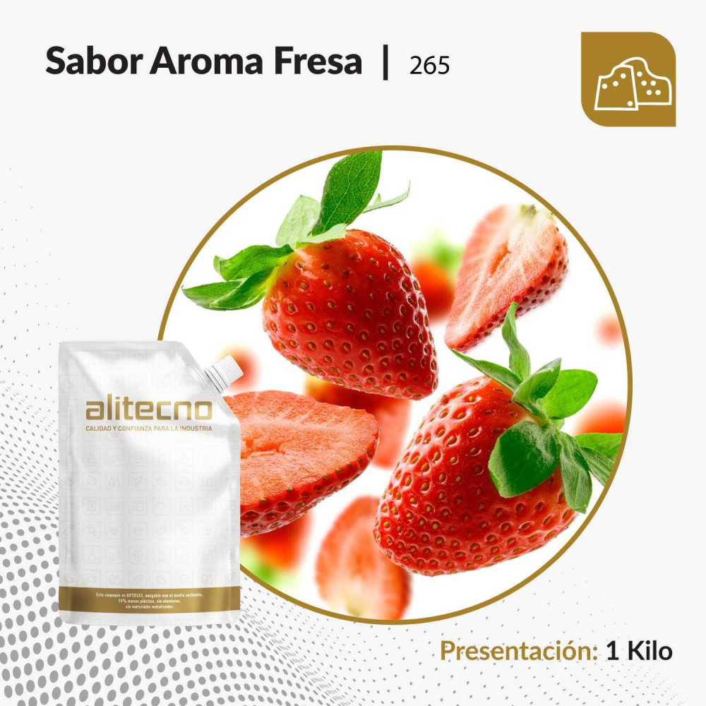 Sabor aroma Fresa x 1 kilo