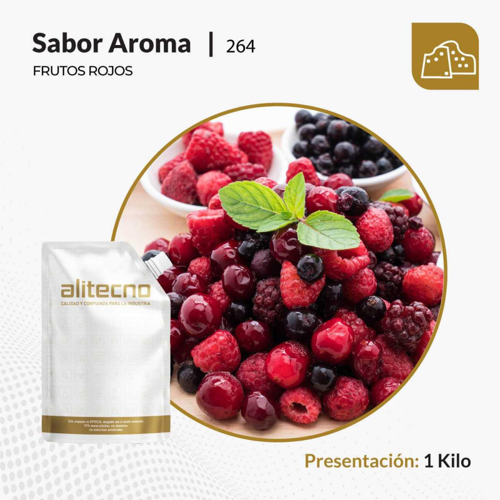 Sabor aroma frutos rojos x 1 Kilo 