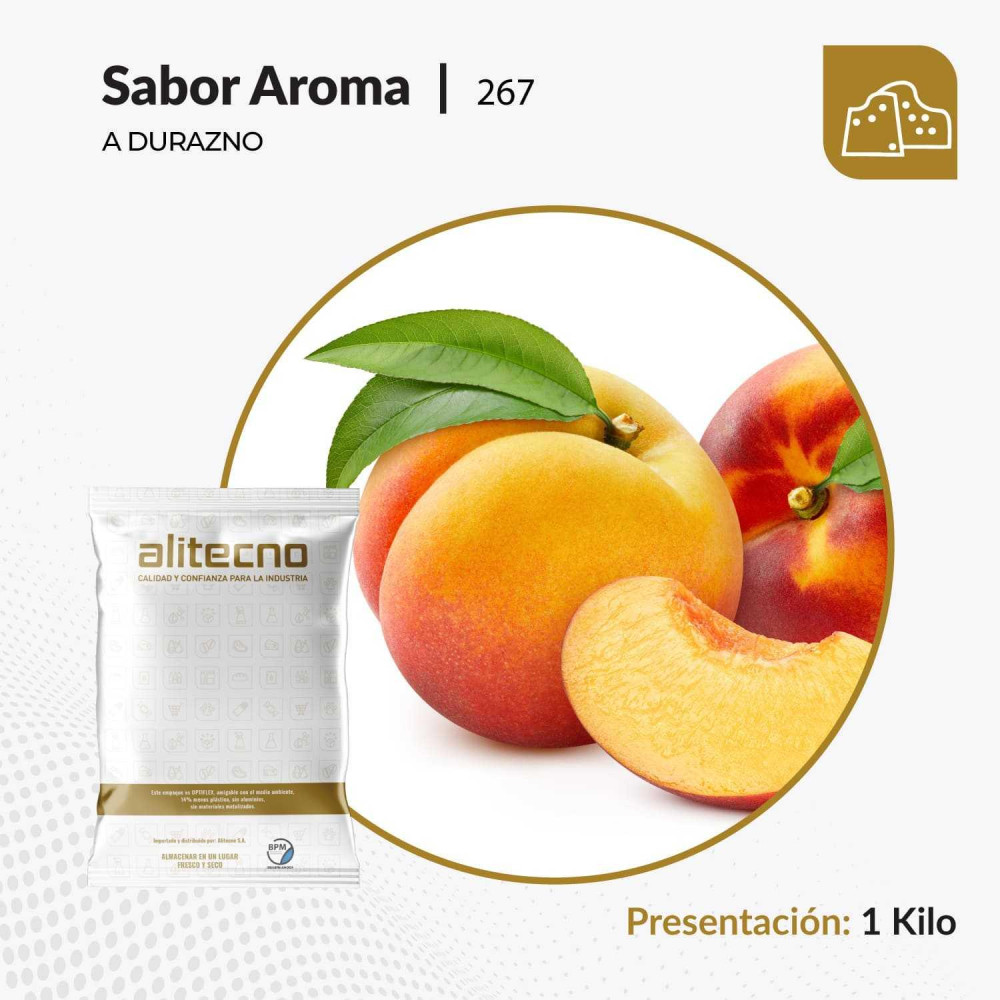 Sabor aroma Durazno x 1 Kilo 