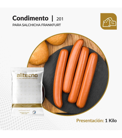 Mezcla para dar sabor a salchicha frankfurt x 1 kilo