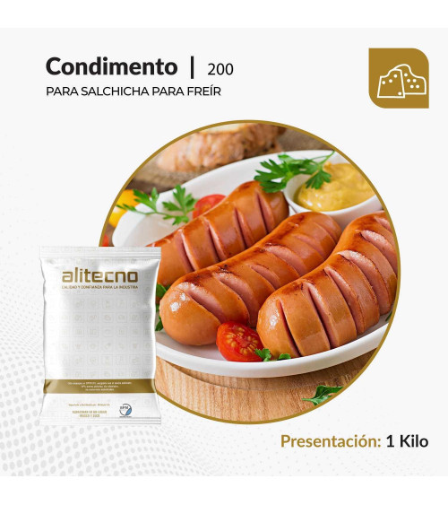 Mezcla para dar sabor a salchicha para freir x 1 kilo