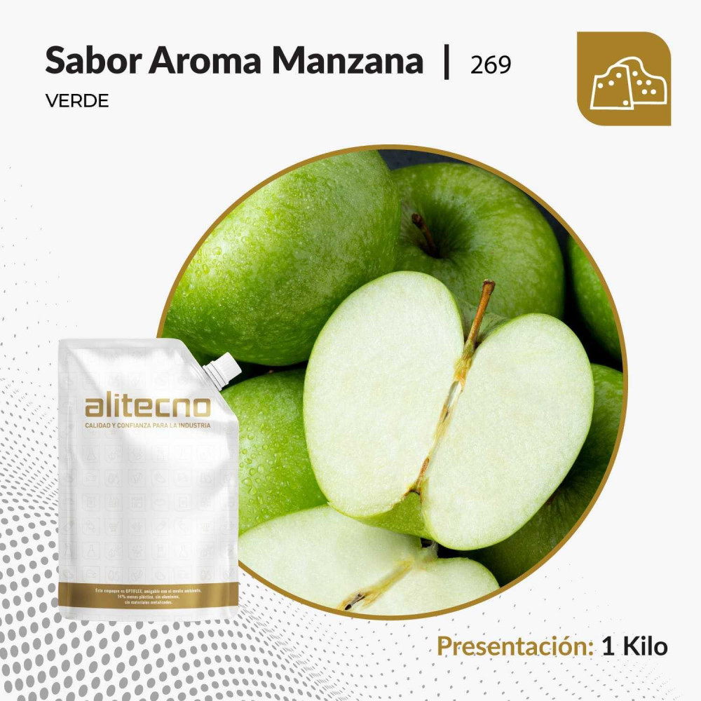 Sabor aroma Manzana Verde x 1 kilo