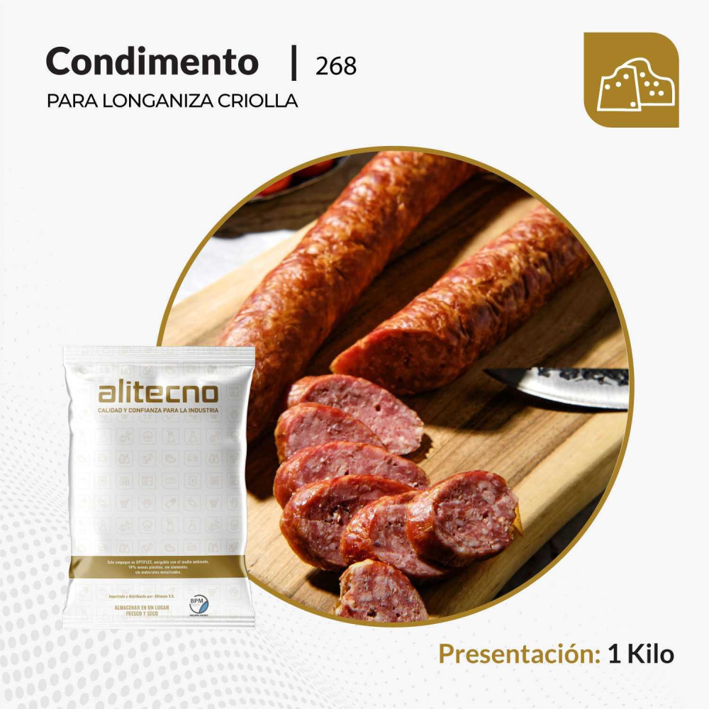 Mezcla para dar sabor a longaniza criolla x 1 kilo 