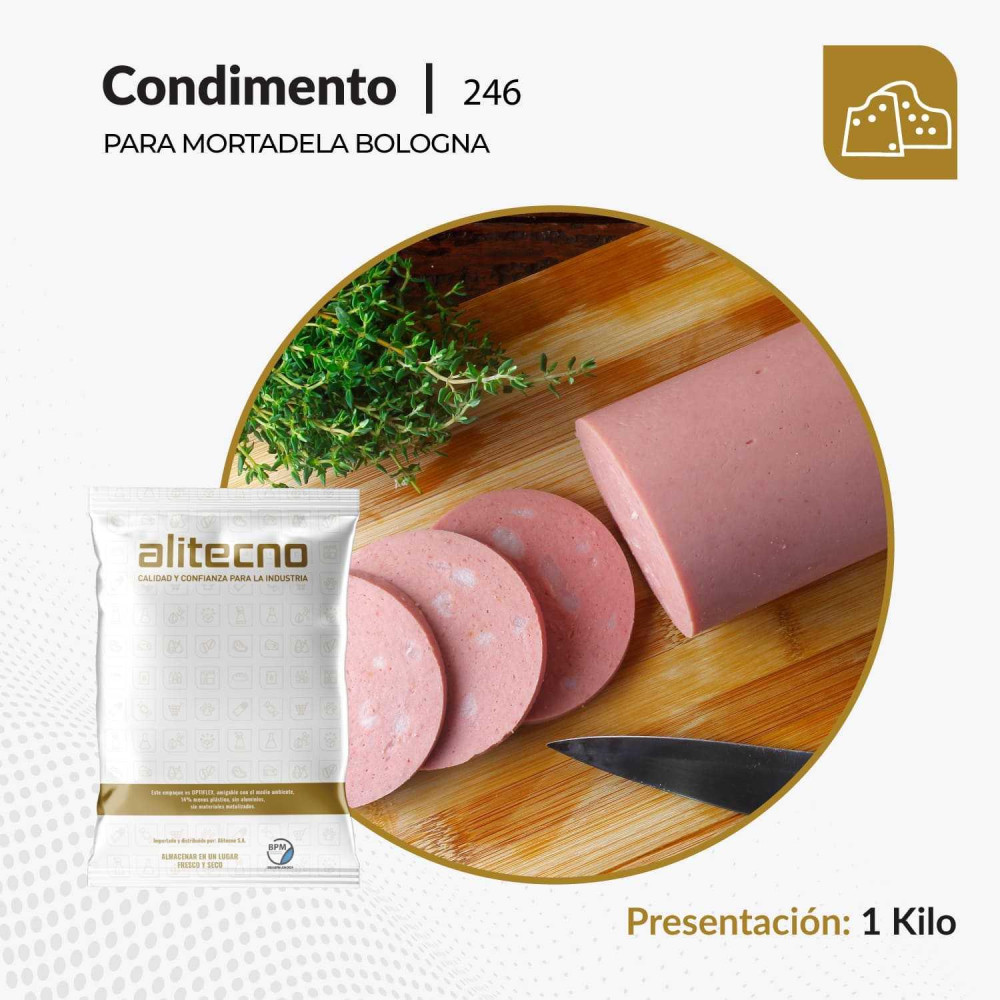 Mezcla para dar sabor a mortadela bologna x 1 kilo