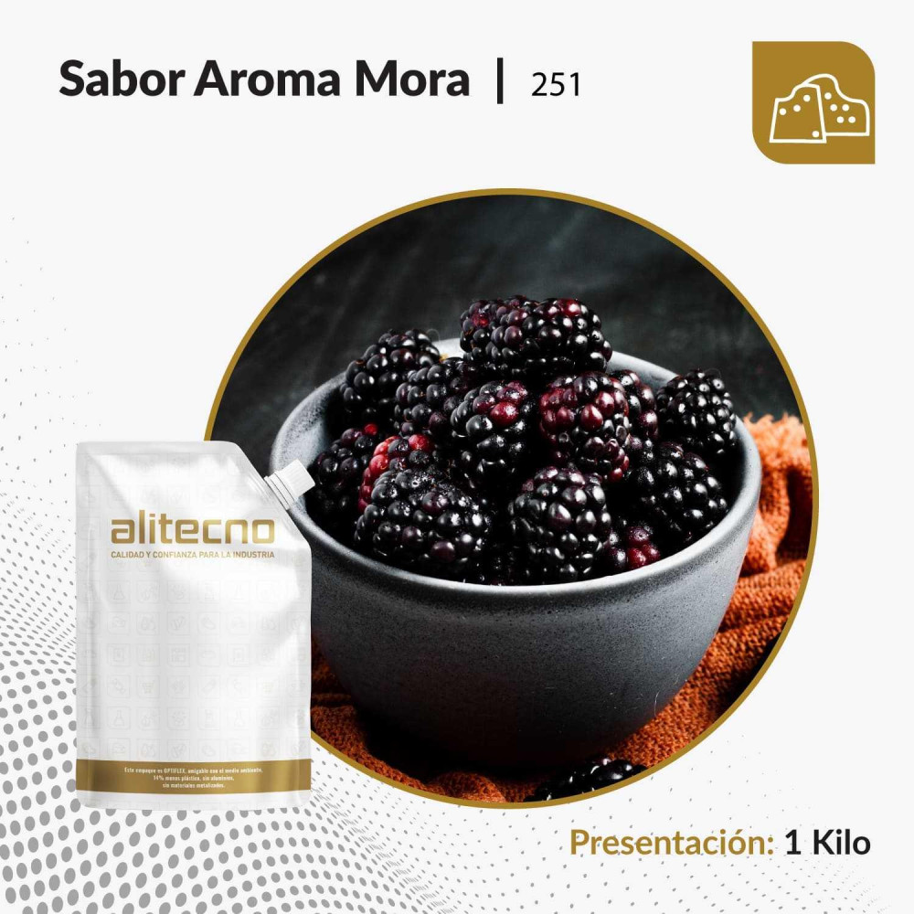 Sabor aroma Mora x 1 Kilo 