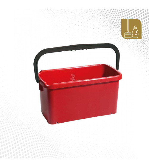 Balde color rojo de 20 litros