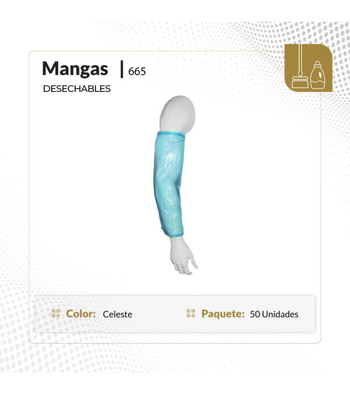 Mangas desechables paquetes x 100 pares