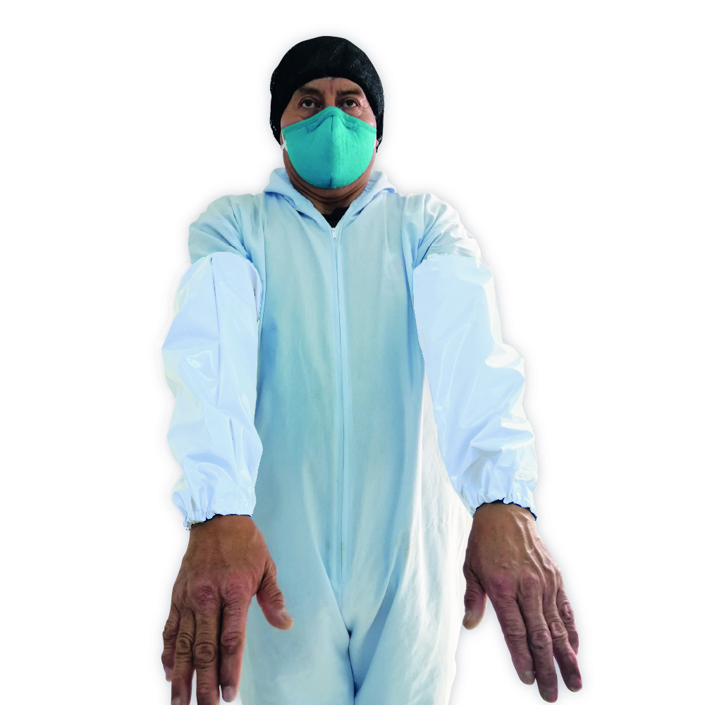 Mangas de Poliuretano Delta Blanco por pares