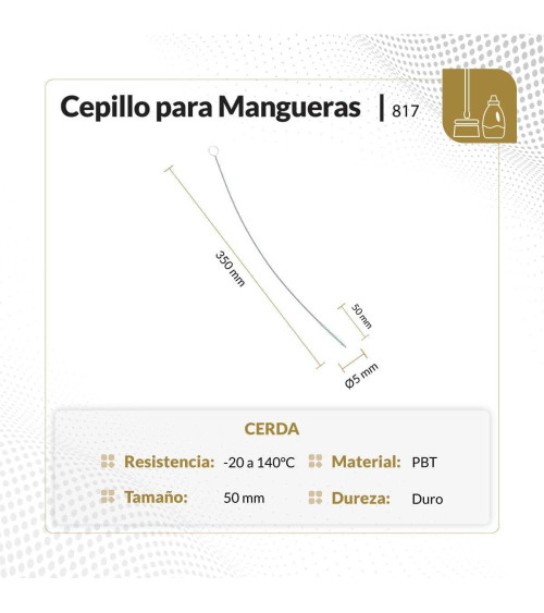 Cepillo para mangueras