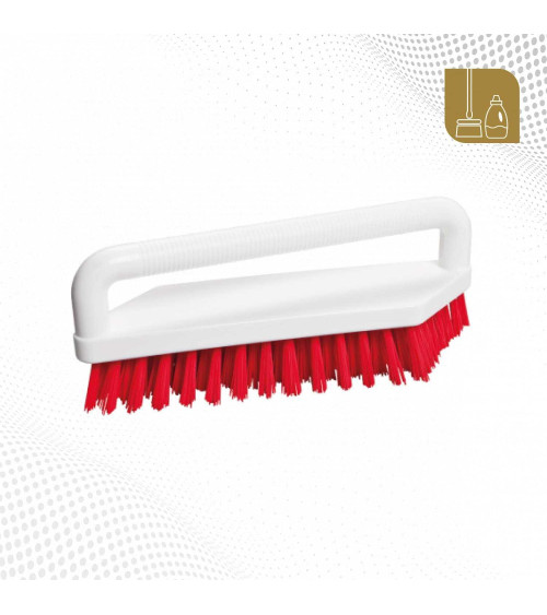 Cepillo de fregar rojo