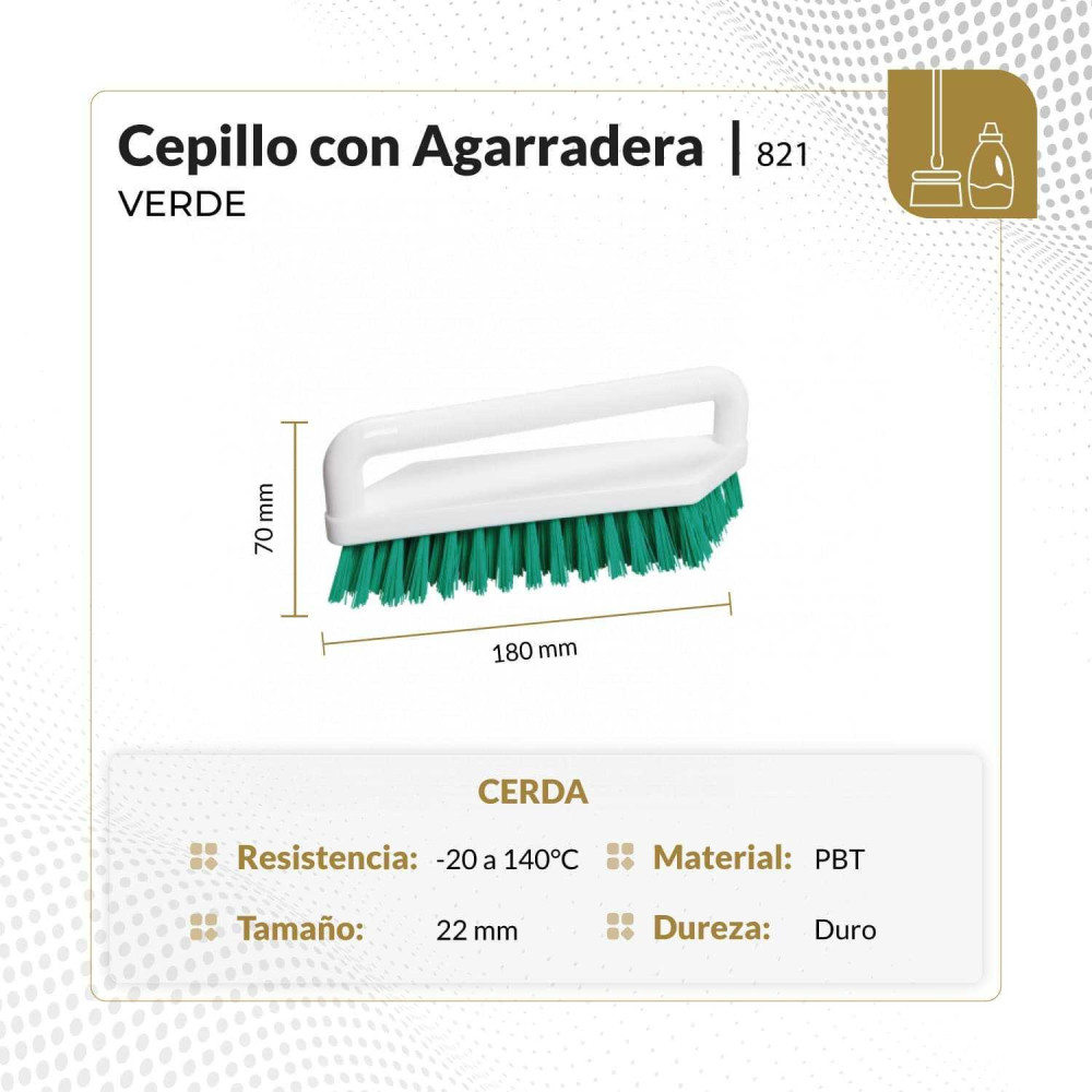 Cepillo de fregar Verde