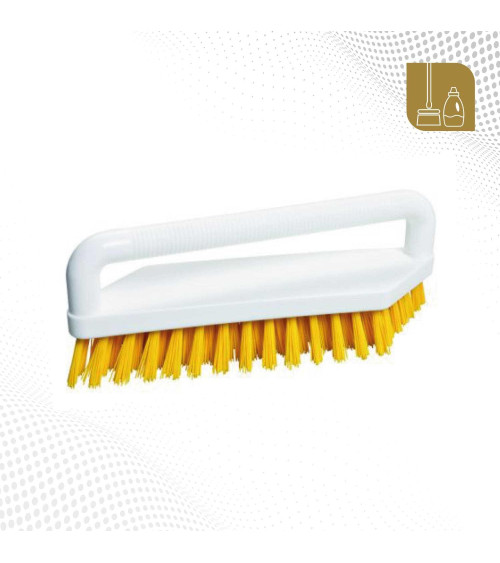 Cepillo de fregar amarillo
