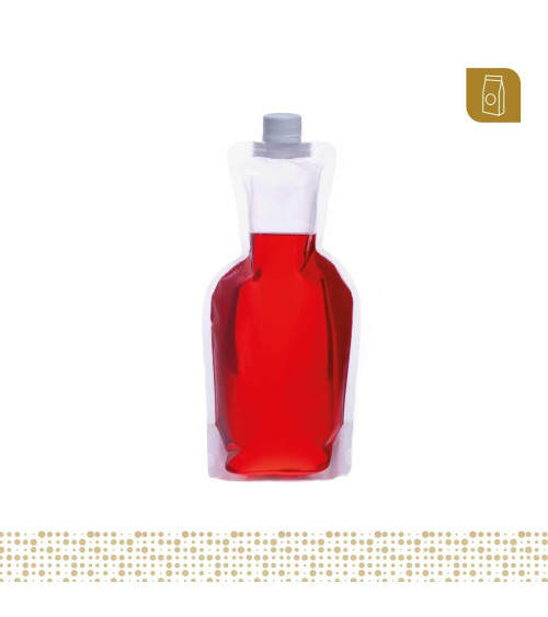 Funda parable tipo Doypack 16x27 tipo florero con válvula y tapa