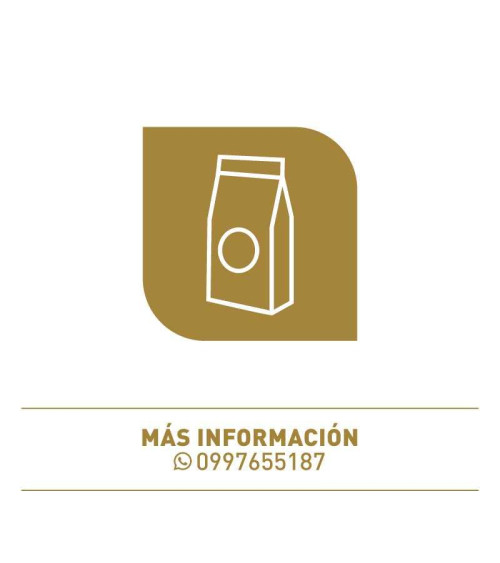 Funda 13x20 para café con zipper y válvula desgasificadora color kraft mate capacidad 200 a 300 gr