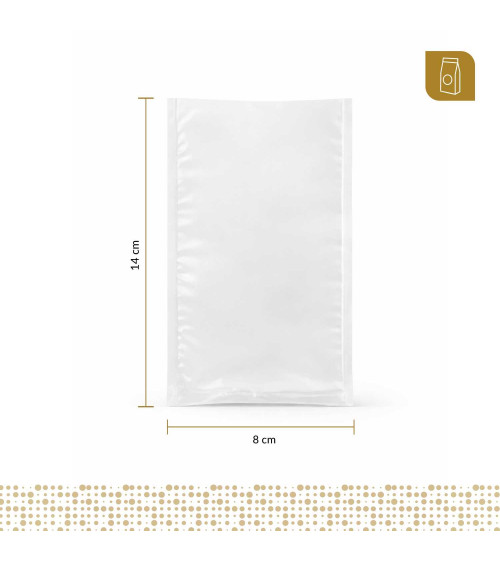8x14 Bolsa para empaque al vacío 