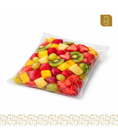 Funda plana 23x28 transparente para empacado al vacio