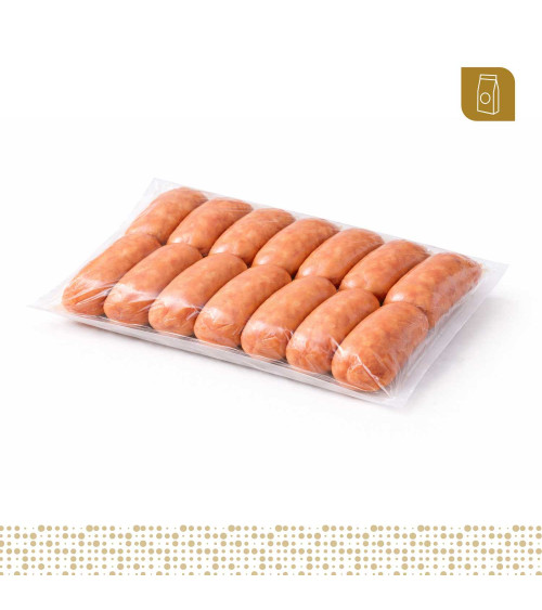 Funda plana 15x25 transparente para empacado al vacio