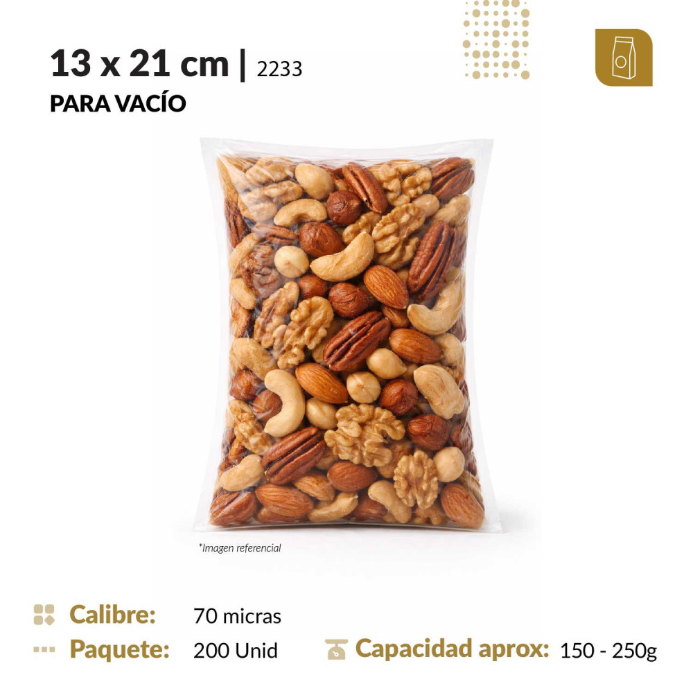 13x21 Bolsa de empacado al vacío