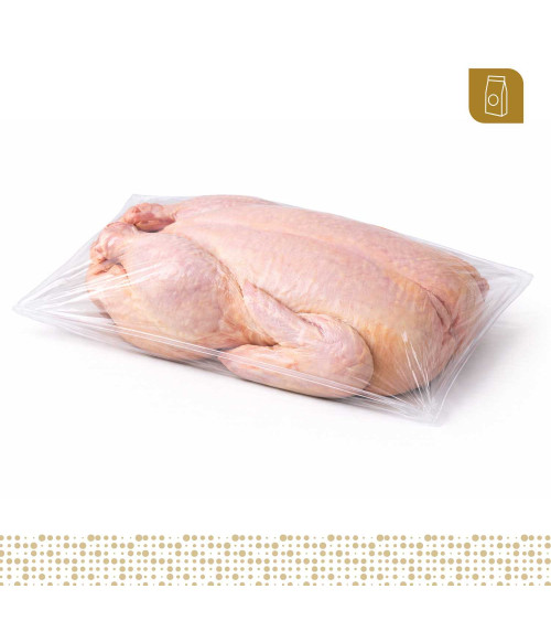 Funda plana 23x50 transparente para empacado al vacio