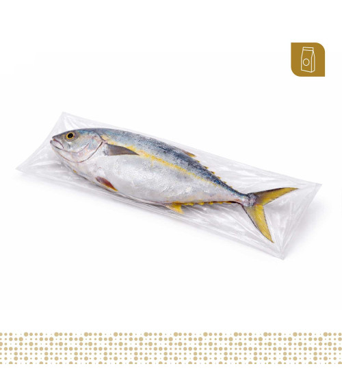 Funda plana 20x80 transparente para empacado al vacio