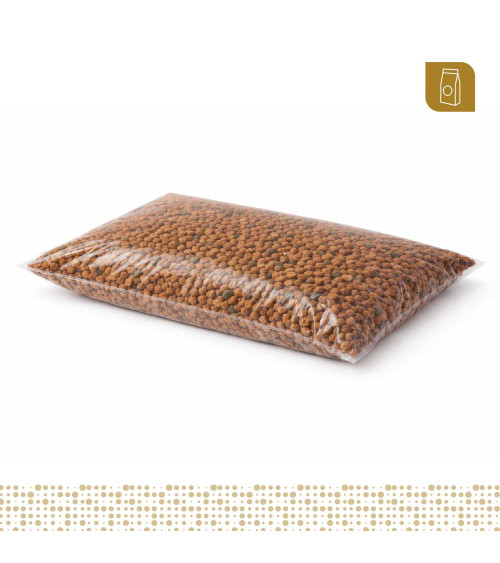 Funda plana 33x60 transparente para empacado al vacio