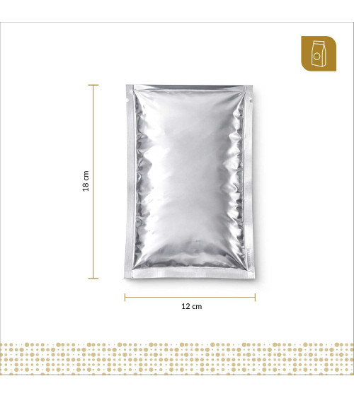 Funda plana 12x18 metalizada de 3 selles