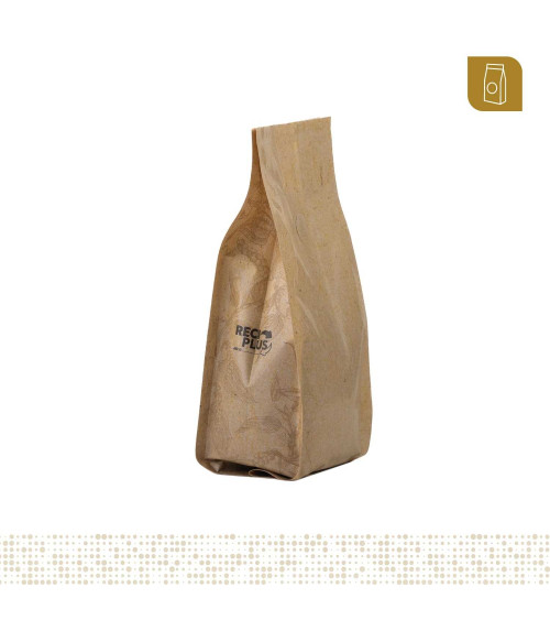 Bolsa flexible 11.5x29 RECIPLUS con válvula y 4 sellos tipo papel
