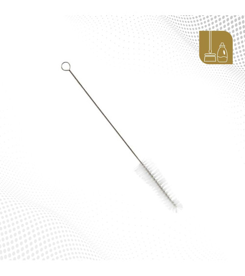 Cepillo para tubos de cerda media color blanco