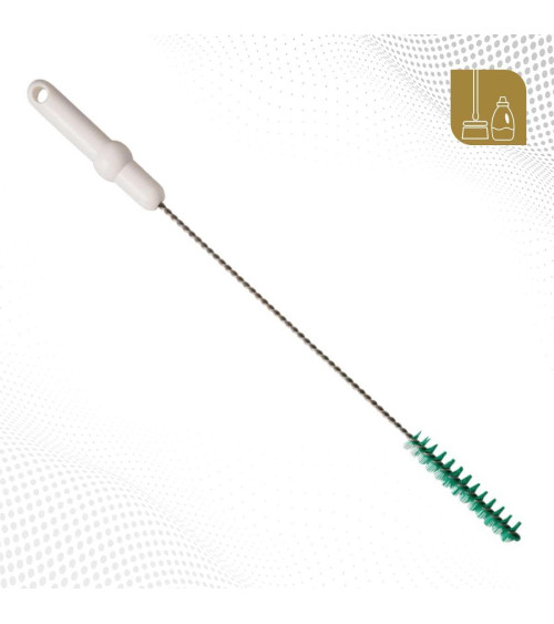 Cepillo para tubos de cerda dura color verde