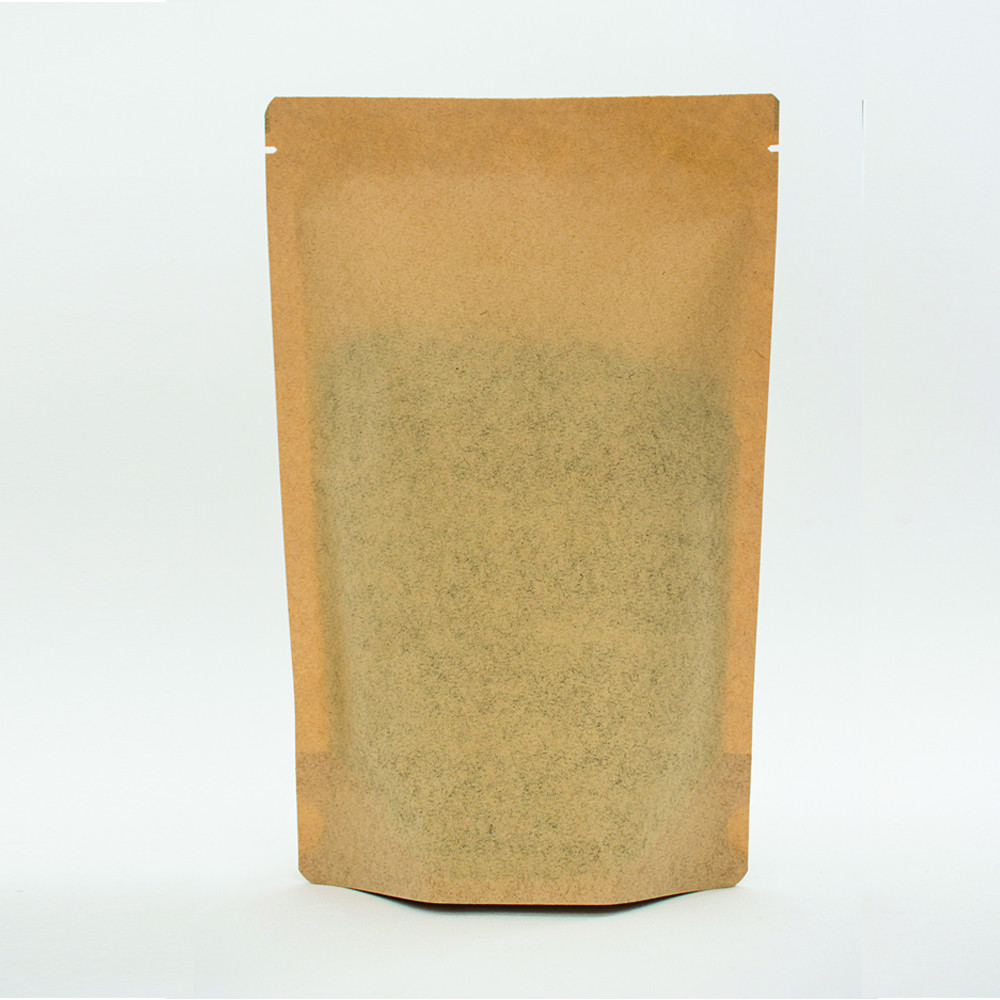 Funda parable tipo Doypack 13.3x21 acabado papel de caña SIN zipper 
