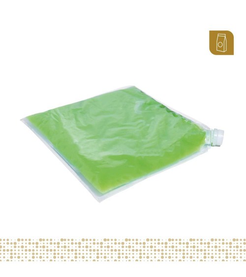 Funda tipo cojín 43x41 transparente con válvula para líquidos y pastosos para 10 Lt