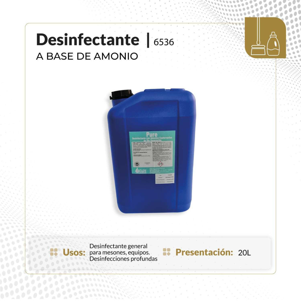 Desinfectante a base de amonio x 20 Litros