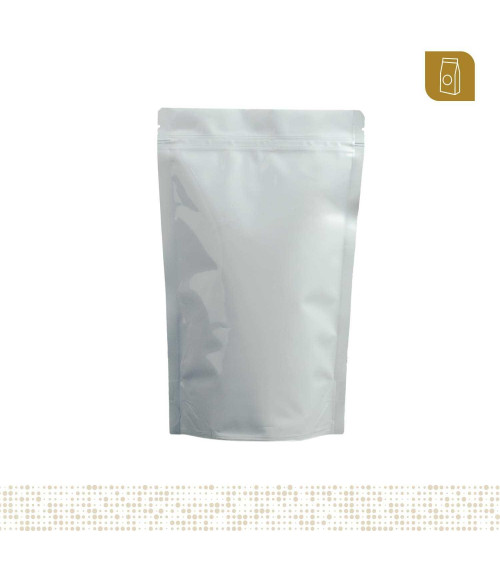 Bolsa 13.3x21 FLEX UP con zipper Optiflex blanca