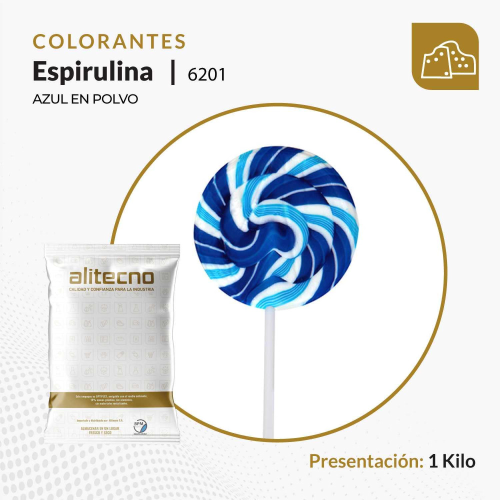 Espirulina azul en polvo x 1 kilo
