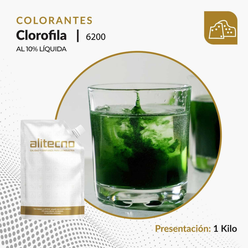 Clorofila al 10% líquida x 1 kilo