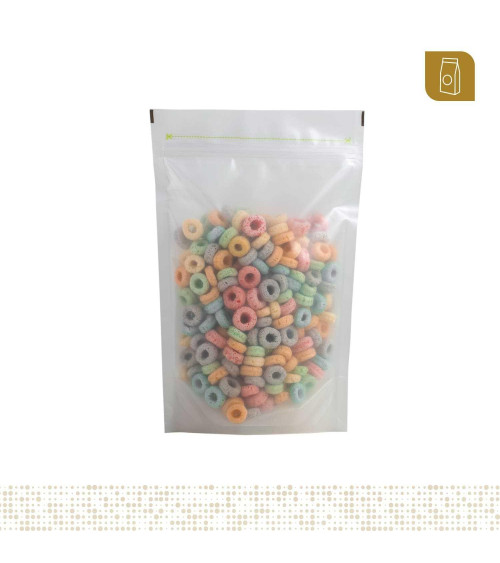 Bolsa 16x24 flex up zipper reciclable alta barrera