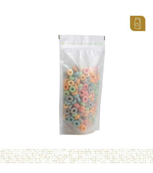 Bolsa 16x24 flex up zipper reciclable alta barrera
