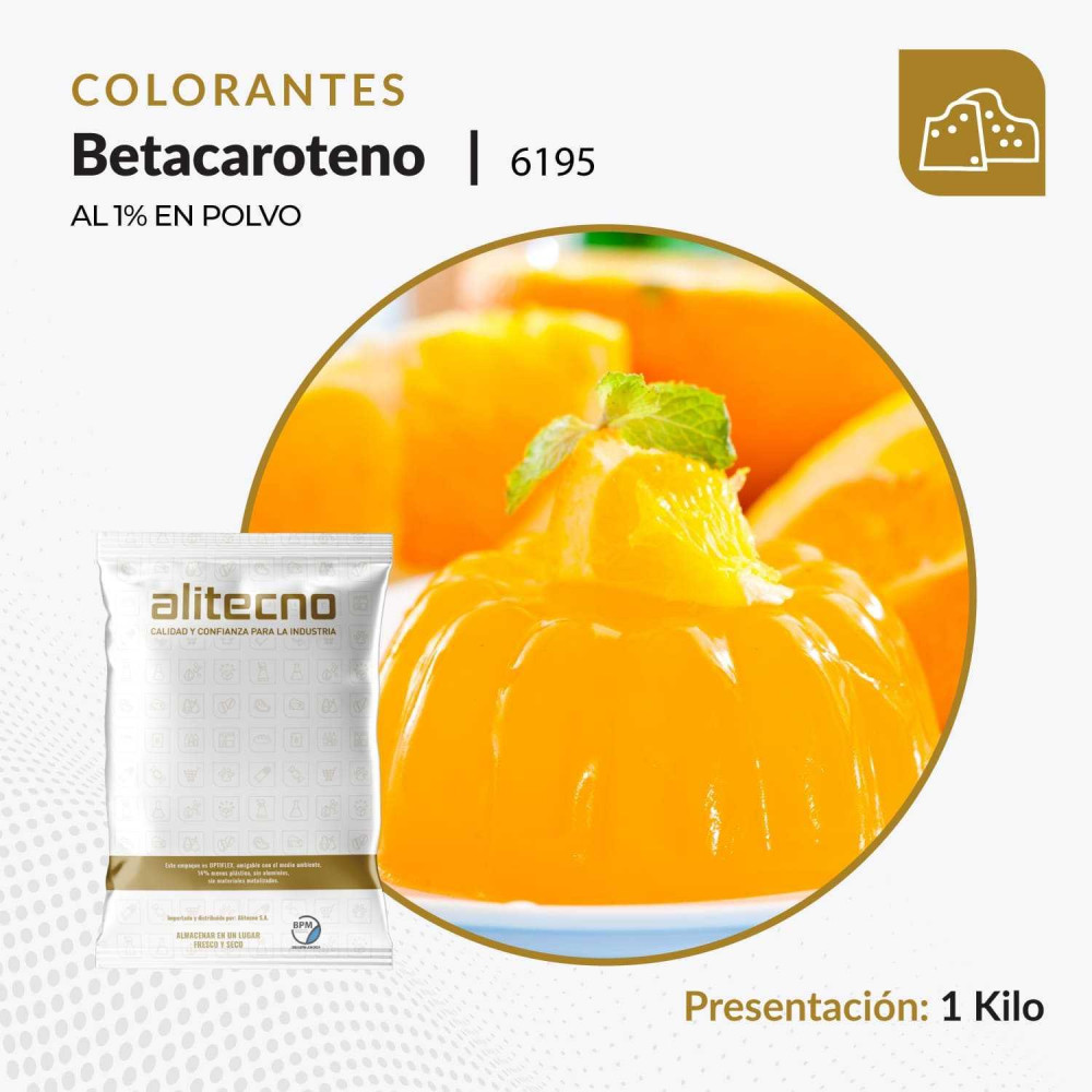 Betacaroteno al 1% en Polvo x 1 kilo