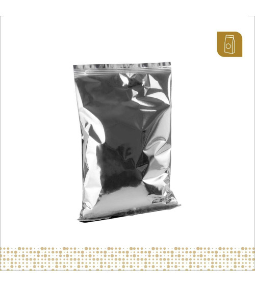 Funda bilaminada metalizada 13x20 para chocolates y snacks