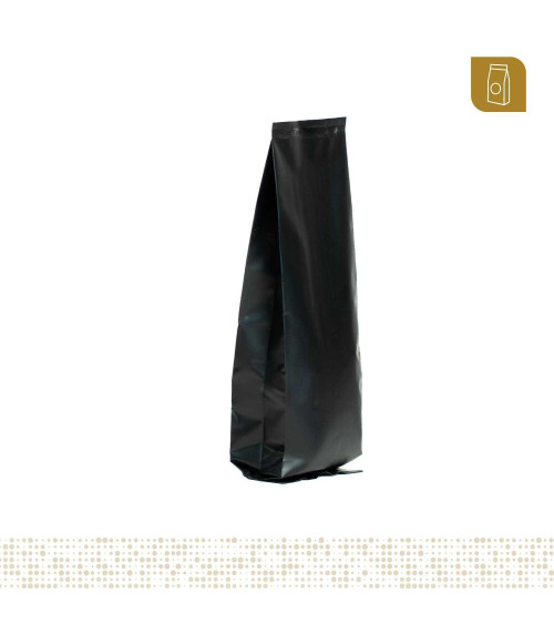 Funda flow pack trilaminada 7x21 colornegro mate capacidad 100 gr