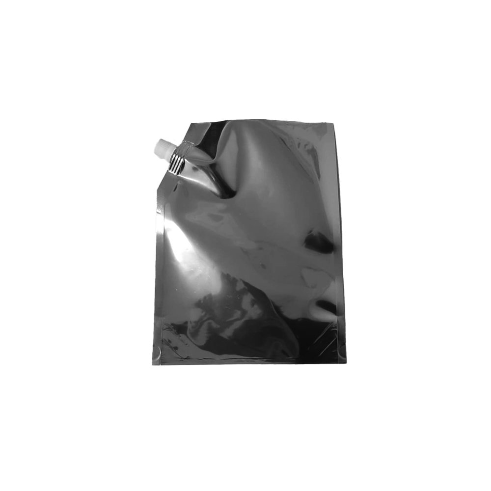 Funda parable tipo Doypack  19x25 cm metalizada con válvula para liquidos