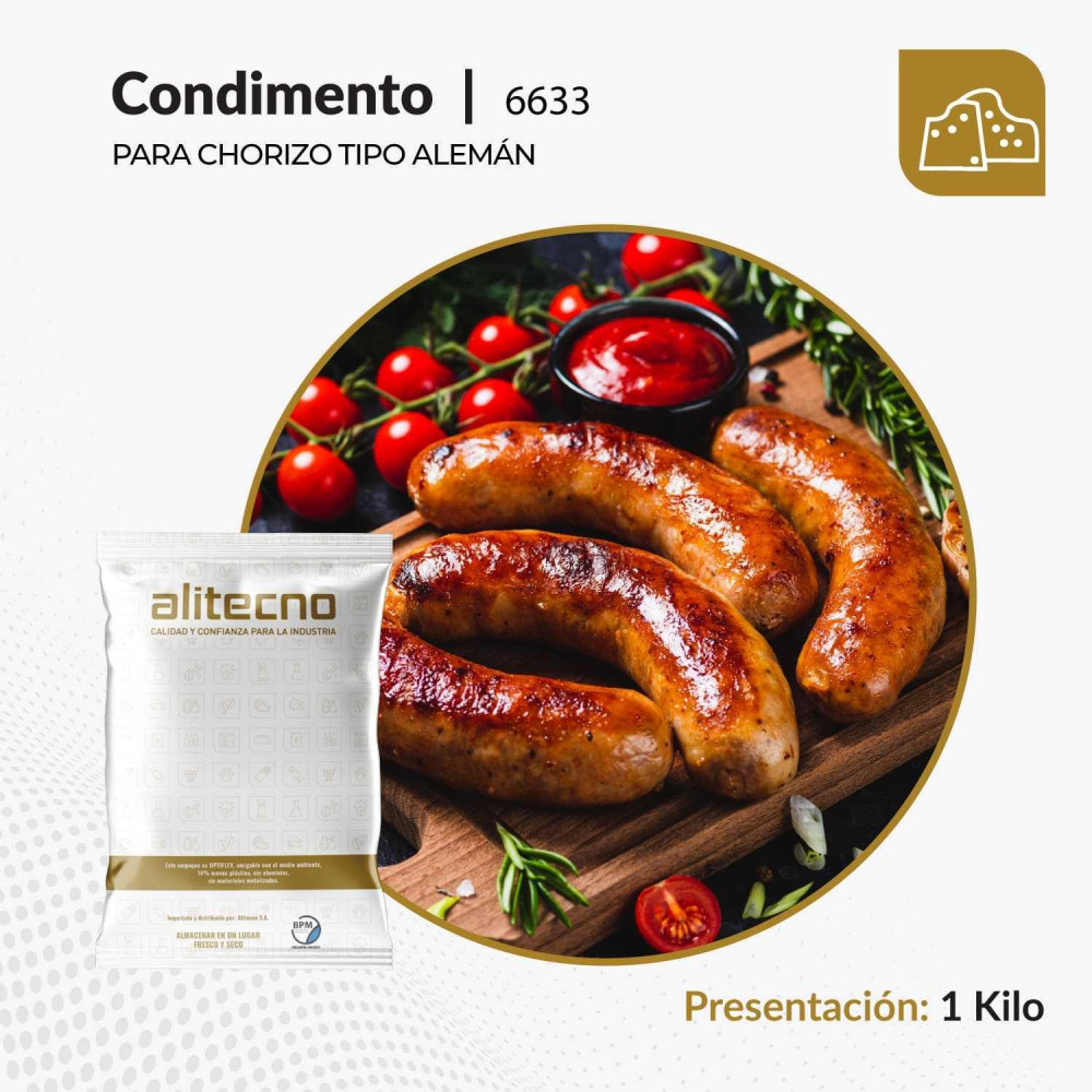 Condimento para chorizo tipo Aleman x 1 Kilo